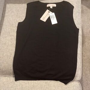 Philosophy Elegant Black knit Tank Top NWT